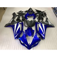 Azul Blanco ABS Moto Plástico Yamaha R1 07-08