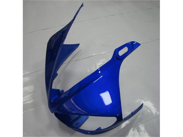 Azul Blanco ABS Moto Plástico Yamaha R6 03-05 Azul Blanco ABS Moto Plástico Yamaha R6 03-05