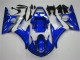 Azul Blanco ABS Moto Plástico Yamaha R6 03-05 Azul Blanco ABS Moto Plástico Yamaha R6 03-05