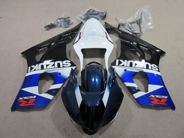 Azul Blanco Calcomanía Kit Carenado Moto Suzuki GSXR 1000 K3 03-04