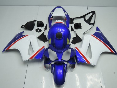 Azul & Blanco Carenado Moto Honda VFR 800 02-13