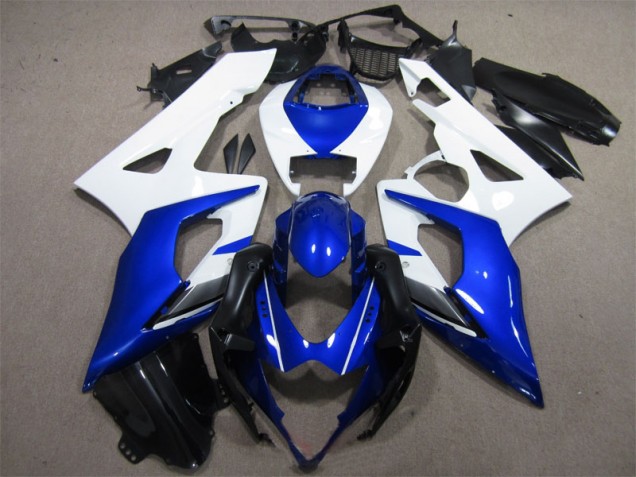 Azul Blanco Carenado Moto Suzuki GSXR 1000 K5 05-06 Azul Blanco Carenado Moto Suzuki GSXR 1000 K5 05-06