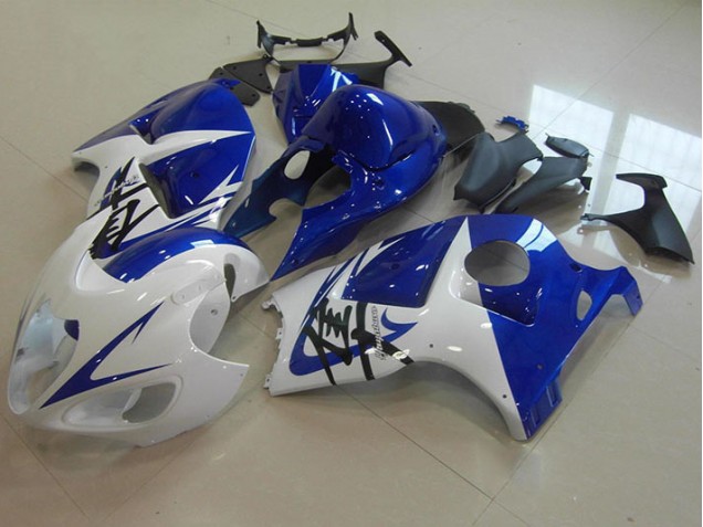 Azul Blanco Carenado & Plástico Moto Suzuki GSXR 1300 Hayabusa 96-07 Azul Blanco Carenado & Plástico Moto Suzuki GSXR 1300 Hayabusa 96-07