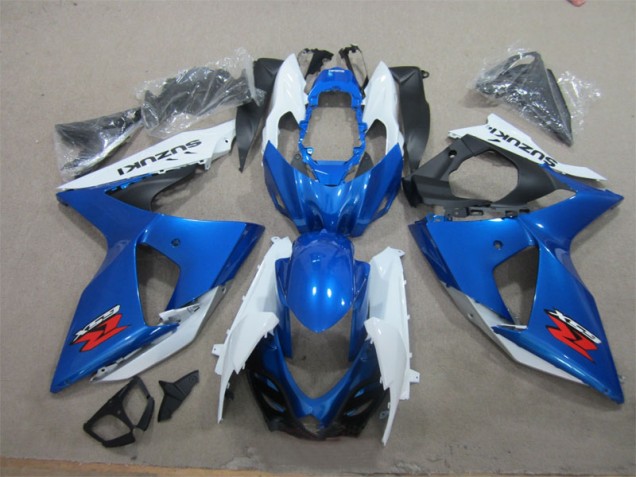 Azul Blanco Carrocería Motocicletas Suzuki GSXR 1000 K9 09-16 Azul Blanco Carrocería Motocicletas Suzuki GSXR 1000 K9 09-16