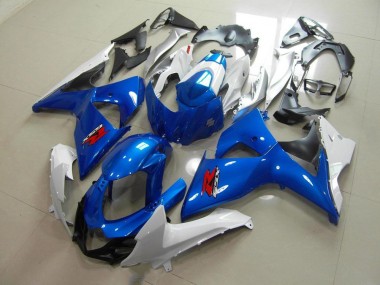 Azul & Blanco Estilo OEM Carrocería Motocicletas Suzuki GSXR 1000 K9 09-16