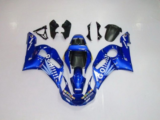 Azul Blanco Go Motul Carenado Moto Yamaha R6 98-02 Azul Blanco Go Motul Carenado Moto Yamaha R6 98-02