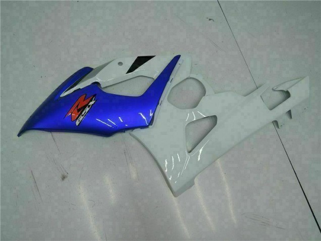 Azul Blanco Kit Carenado ABS Completo Suzuki GSXR 1000 K5 05-06 Azul Blanco Kit Carenado ABS Completo Suzuki GSXR 1000 K5 05-06