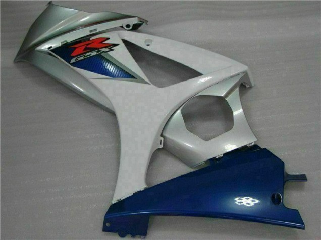Azul Blanco Kit Carenado ABS Completo Suzuki GSXR 1000 K7 07-08 Azul Blanco Kit Carenado ABS Completo Suzuki GSXR 1000 K7 07-08