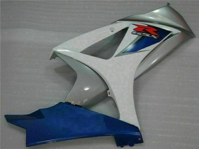 Azul Blanco Kit Carenado ABS Completo Suzuki GSXR 1000 K7 07-08 Azul Blanco Kit Carenado ABS Completo Suzuki GSXR 1000 K7 07-08