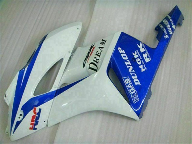 Azul Blanco Kit Completo Carenado Moto Honda CBR 1000 RR 04-05 Azul Blanco Kit Completo Carenado Moto Honda CBR 1000 RR 04-05
