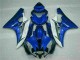 Azul Blanco Kit Completo Carenado Moto Yamaha R6 06-07 Azul Blanco Kit Completo Carenado Moto Yamaha R6 06-07