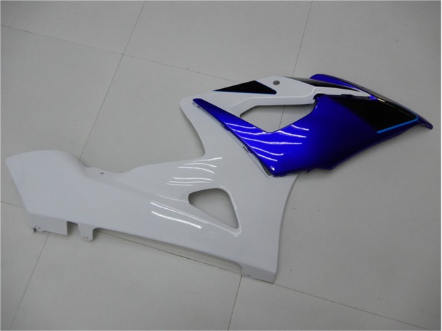 Azul Blanco Kits ABS Carenado Motocicleta Suzuki GSXR 1000 K5 05-06