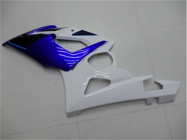 Azul Blanco Kits ABS Carenado Motocicleta Suzuki GSXR 1000 K5 05-06