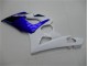 Azul Blanco Kits ABS Carenado Motocicleta Suzuki GSXR 1000 K5 05-06