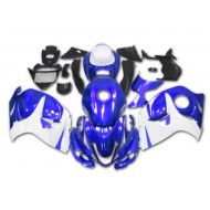 Azul Blanco Kits Completo Carenado Moto ABS Suzuki GSXR 1300 Hayabusa 08-19