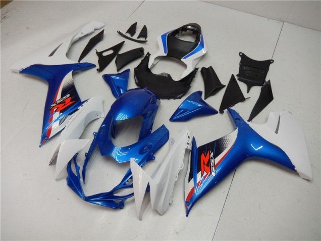 Azul Blanco Moto Plástica Suzuki GSXR 600 / 750 K11 11-21