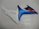 Azul Blanco Moto Plástica Suzuki GSXR 600 / 750 K11 11-21