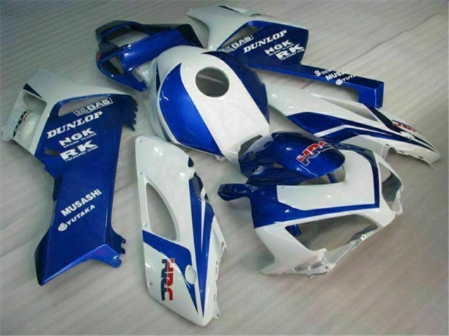 Azul Blanco Moto Plástico Honda CBR 1000 RR 04-05 Azul Blanco Moto Plástico Honda CBR 1000 RR 04-05