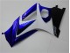 Azul Blanco Negro Carenado Moto Suzuki GSXR 1000 K7 07-08 Azul Blanco Negro Carenado Moto Suzuki GSXR 1000 K7 07-08