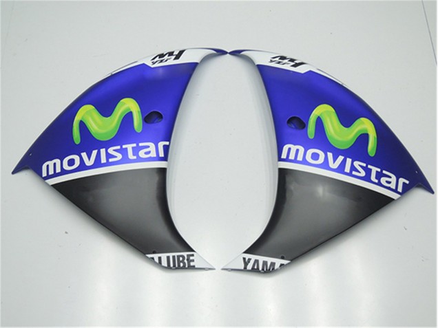 Azul Blanco Negro Kit Carenado Moto Yamaha R1 12-14 Azul Blanco Negro Kit Carenado Moto Yamaha R1 12-14