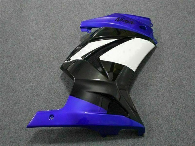 Azul Blanco Negro Ninja ABS Moto Plástico Kawasaki EX250 08-12 Azul Blanco Negro Ninja ABS Moto Plástico Kawasaki EX250 08-12