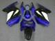 Azul Blanco Negro Ninja ABS Moto Plástico Kawasaki EX250 08-12 Azul Blanco Negro Ninja ABS Moto Plástico Kawasaki EX250 08-12