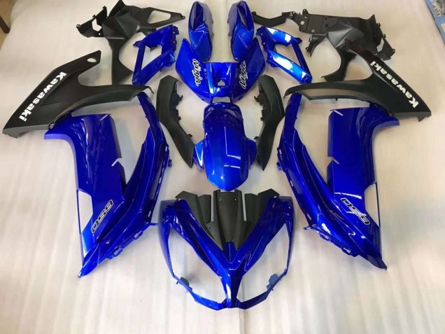 Azul Carenado Moto Kawasaki EX650 12-16 Azul Carenado Moto Kawasaki EX650 12-16
