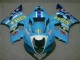 Azul Carenado Moto Suzuki GSXR 1000 K3 03-04 Azul Carenado Moto Suzuki GSXR 1000 K3 03-04