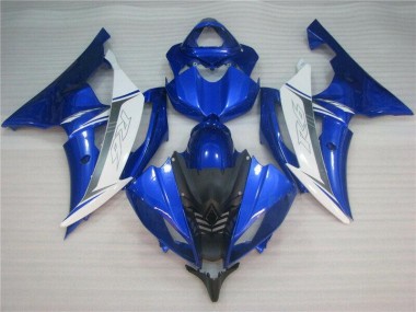 Azul Carenado & Plástico Moto Yamaha R6 08-16