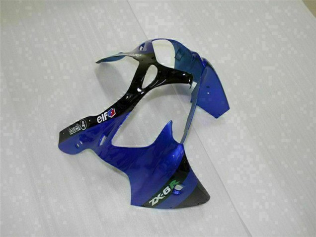 Azul Carenados Moto Kawasaki ZX6R 00-02