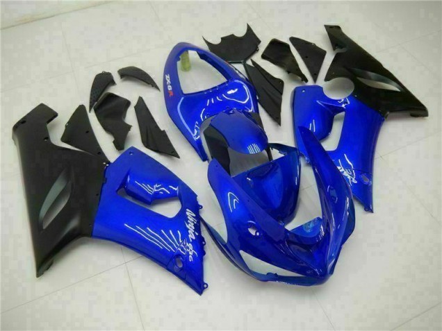 Azul Carrocería Motocicletas Kawasaki ZX6R 05-06