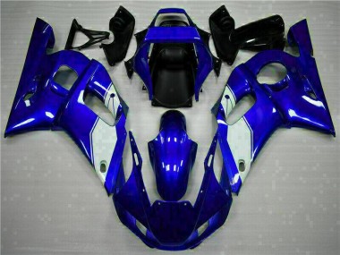 Azul Kit ABS Carenado Motocicleta Yamaha R6 98-02