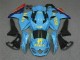 Azul Kit Completo Carenado Moto Suzuki GSXR 1000 K9 09-16 Azul Kit Completo Carenado Moto Suzuki GSXR 1000 K9 09-16