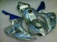 Azul Llama Plata Carenado Moto Honda CBR 1000 RR 06-07