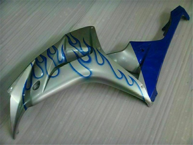 Azul Llama Plata Carenado Moto Honda CBR 1000 RR 06-07