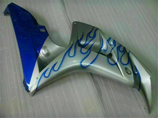 Azul Llama Plata Carenado Moto Honda CBR 1000 RR 06-07
