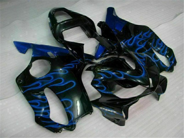 Azul Llamas Carenado Moto Honda CBR 600 F4i 01-03 Azul Llamas Carenado Moto Honda CBR 600 F4i 01-03