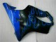 Azul Llamas Carenado Moto Honda CBR 600 F4i 01-03 Azul Llamas Carenado Moto Honda CBR 600 F4i 01-03