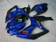 Azul Moto Plástica Suzuki GSXR 600 / 750 K6 06-07 Azul Moto Plástica Suzuki GSXR 600 / 750 K6 06-07