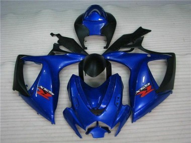 Azul Moto Plástica Suzuki GSXR 600 / 750 K6 06-07