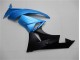 Azul Negro ABS Carenado Motocicleta Kawasaki ZX6R 09-12 Azul Negro ABS Carenado Motocicleta Kawasaki ZX6R 09-12