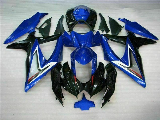 Azul Negro ABS Kits Carenado Moto Suzuki GSXR 600 / 750 K8 08-10 Azul Negro ABS Kits Carenado Moto Suzuki GSXR 600 / 750 K8 08-10