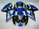 Azul Negro ABS Kits Carenado Moto Suzuki GSXR 600 / 750 K8 08-10 Azul Negro ABS Kits Carenado Moto Suzuki GSXR 600 / 750 K8 08-10