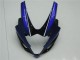 Azul Negro ABS Moto Plástica Suzuki GSXR 1000 K5 05-06 Azul Negro ABS Moto Plástica Suzuki GSXR 1000 K5 05-06