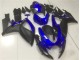 Azul Negro ABS Moto Plástica Suzuki GSXR 600 / 750 K6 06-07 Azul Negro ABS Moto Plástica Suzuki GSXR 600 / 750 K6 06-07
