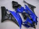 Azul Negro ABS Moto Plástico Yamaha R6 06-07 Azul Negro ABS Moto Plástico Yamaha R6 06-07