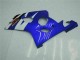 Azul Negro ABS Moto Plásticos Suzuki GSXR 600 / 750 K4 04-05 Azul Negro ABS Moto Plásticos Suzuki GSXR 600 / 750 K4 04-05