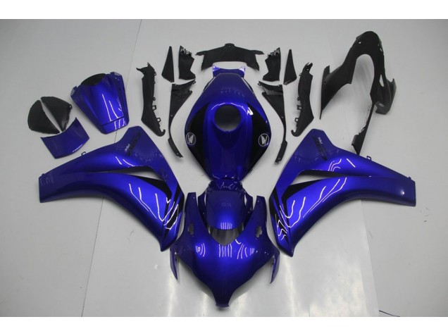 Azul Negro Carenado Moto Honda CBR 1000 RR 08-11 Azul Negro Carenado Moto Honda CBR 1000 RR 08-11