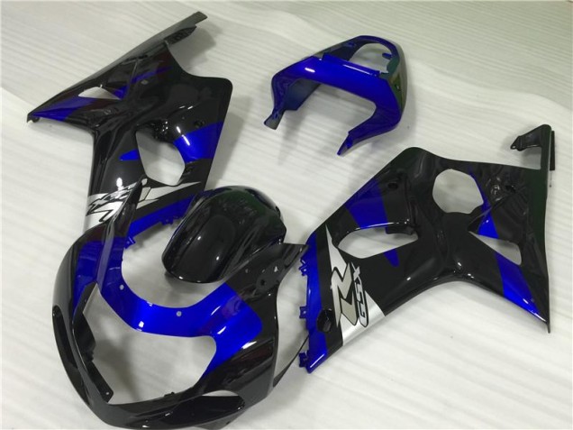 Azul Negro Carenado Moto Suzuki GSXR 1000 K1 00-02