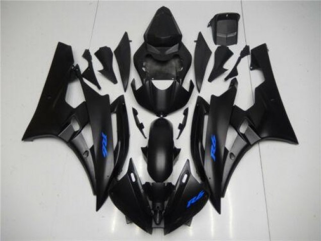 Azul Negro Carenado Moto Yamaha R6 06-07 Azul Negro Carenado Moto Yamaha R6 06-07